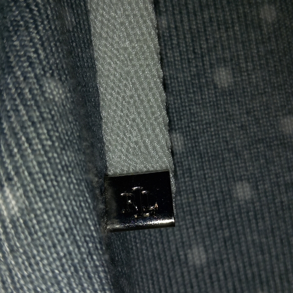 Ralph Lauren Black Lable Women Pajama Set in Gray And White Size M - Picture 4 of 9